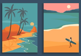 Surf posters