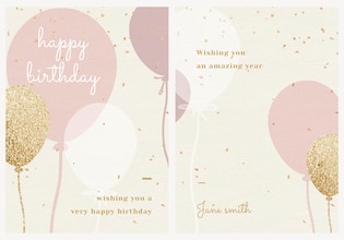 Printable birthday cards