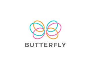 Butterfly logos