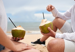 Coconut drink photos