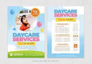 Daycare flyers