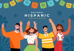 Hispanic Heritage Month illustrations