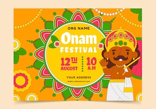 Onam invitations