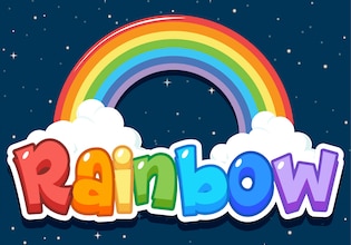 Rainbow cartoons