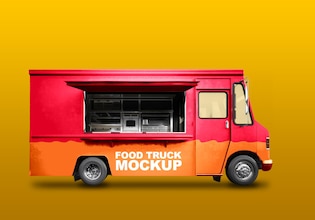 food truck mockups
