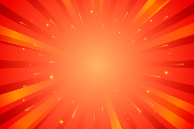 Free vector gradient zoom effect red background