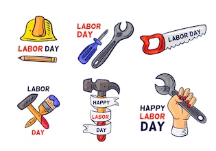 Labor Day symbols
