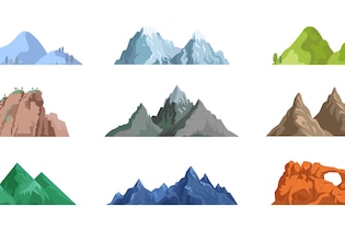 Mountain vectors
