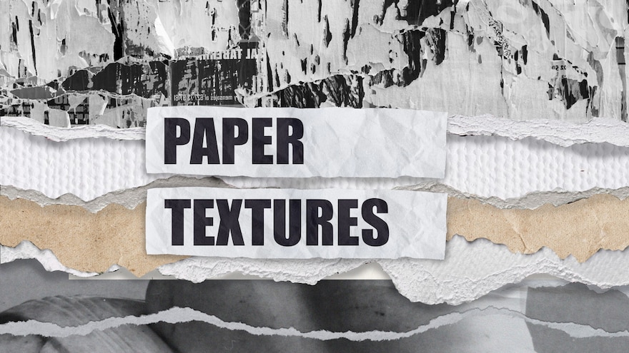 How to make your own textures: Paper Textures