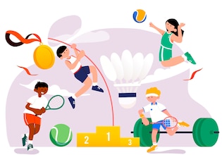 Sports illustrations