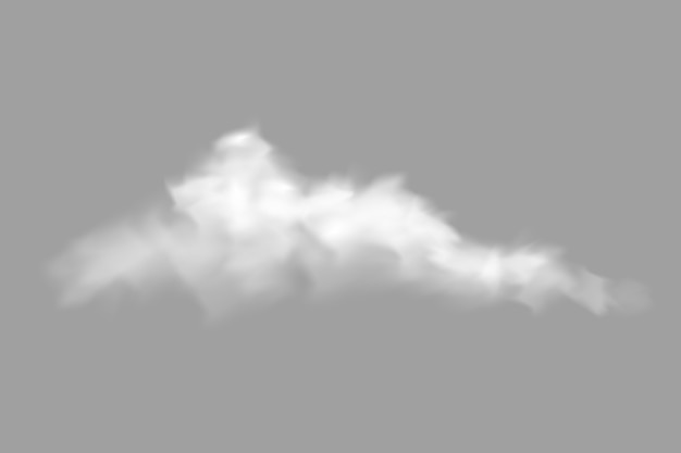 Free PSD realistic clouds isolated