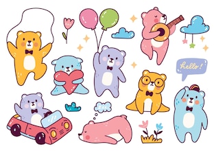 teddy bear cartoons