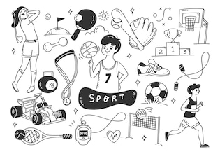 Sport drawings