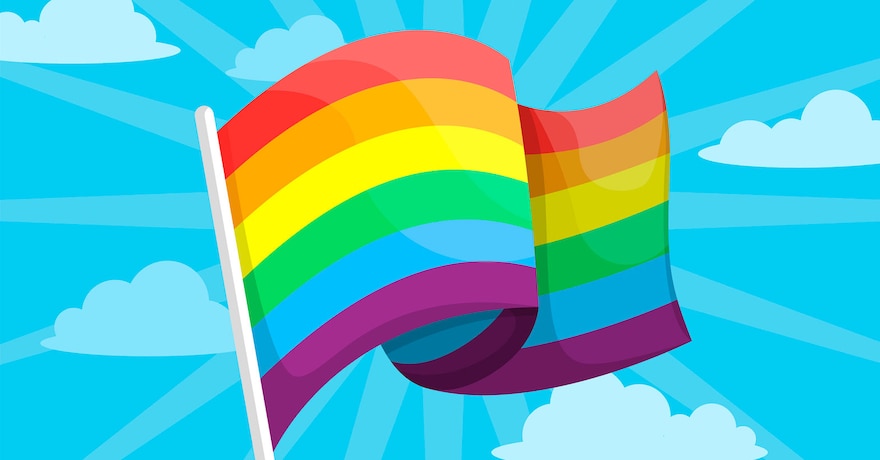 Learn some colourful facts about the world pride flag