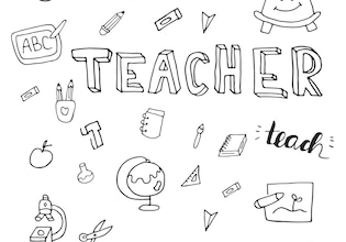 Teacher drawings