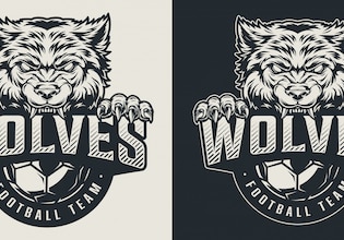 Wolf logos