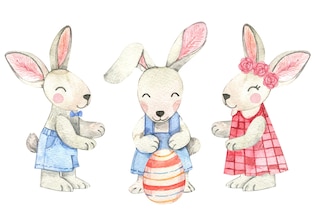 Bunny drawings