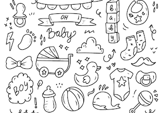 Baby Shower drawings