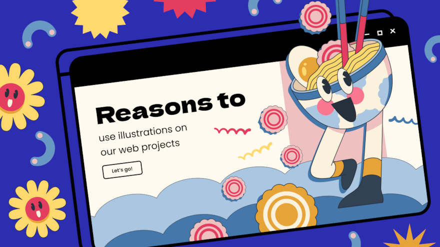Why use illustrations in your web projects